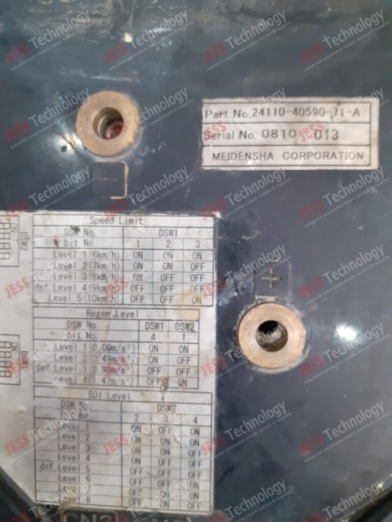 Image #4 of Repair - 24110-40590-71-A Brand: Meidensha Corporation Controller (UW JE00028) Model: 24110-40590-71-A S/N: 0810013 0810013 in Malaysia, Singapore, Thailand, Indonesia