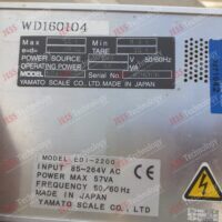 Repair YAMATO EDI-2200 Yamato digital indicator, model no: edi-2200, serial no: wd160104 WD160104 in Malaysia, Singapore, Thailand, Indonesia