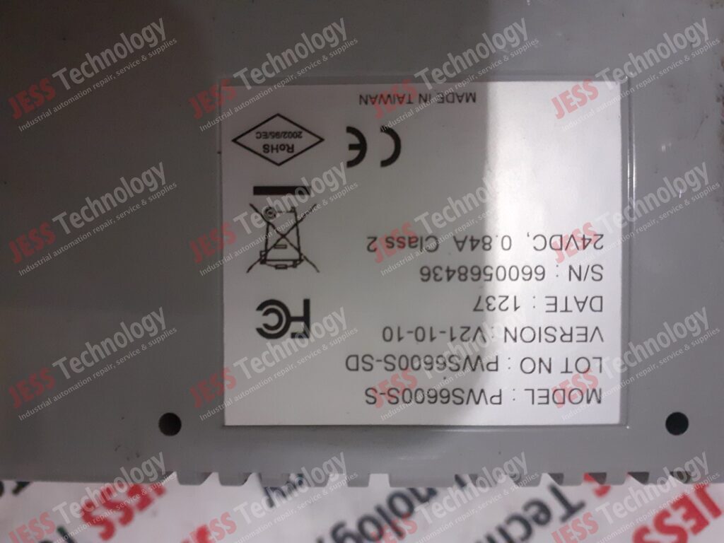 Image #4 of Repair HITECH HMI PWS6600S-S Hitech touch panel, model no: pws6600s-s, serial no: 6600568436 6600568436 in Malaysia, Singapore, Thailand, Indonesia