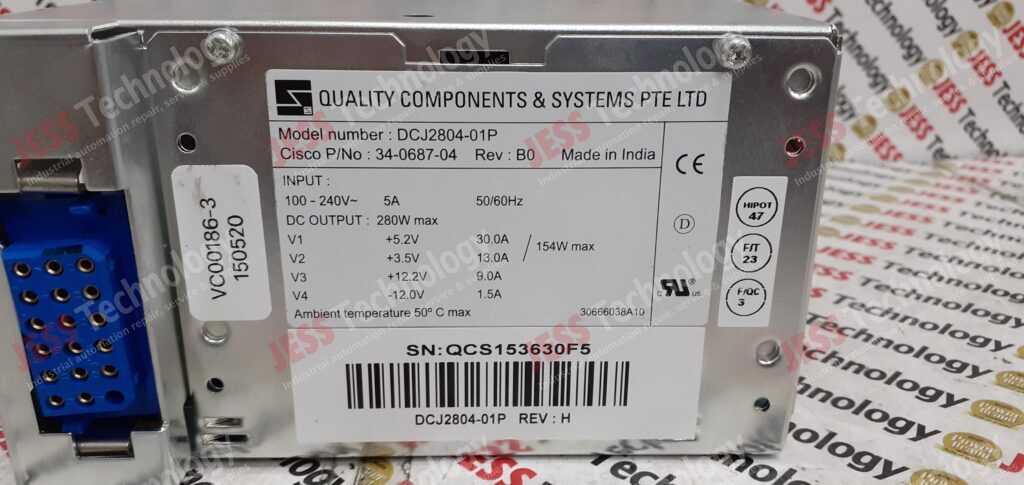 Image #2 of Repair CISCO DCJ2804-01P QCS - power supply QCS153630F5 in Malaysia, Singapore, Thailand, Indonesia