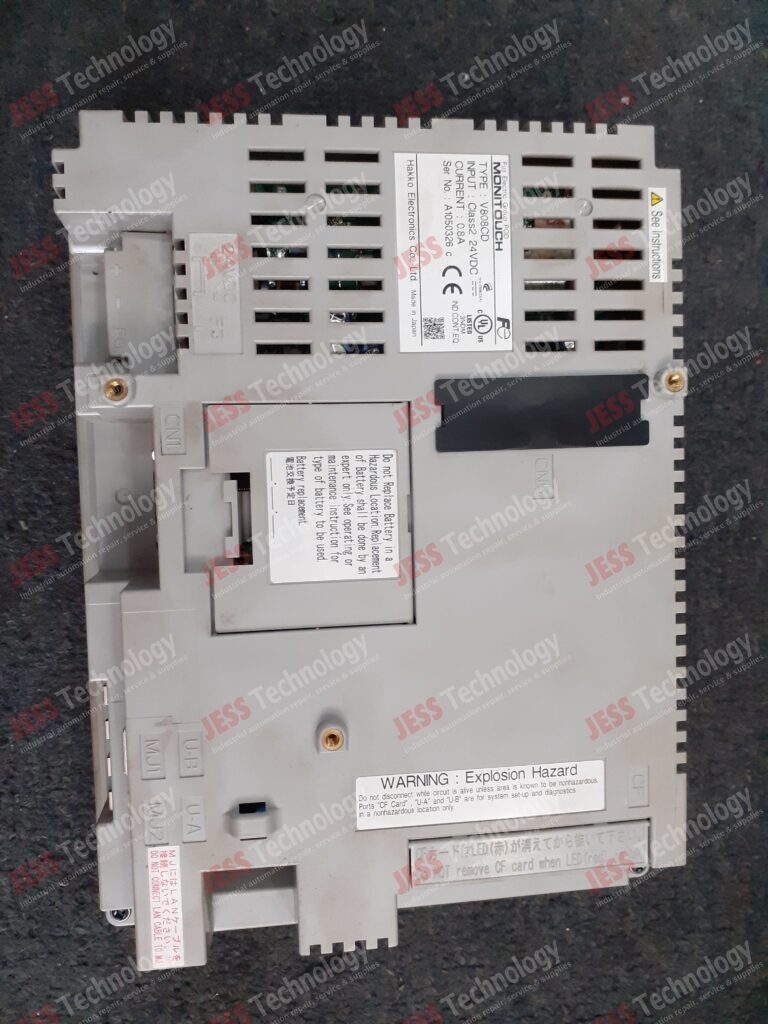 Image #3 of Repair FUJI ELECTRIC V808CD Brand: Fuji Electric Monitouch Panel Model: V808CD S/N: A1050326 A1050326 in Malaysia, Singapore, Thailand, Indonesia