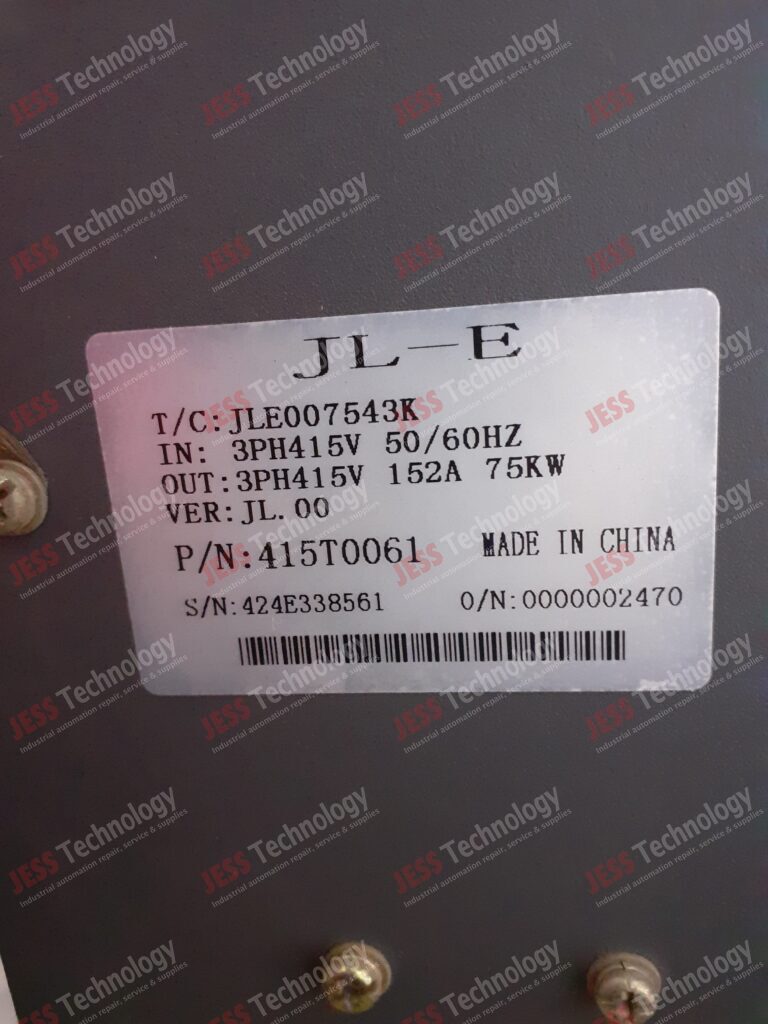 Image #4 of Repair Jiuling JLE007543K JIULING INVERTER 75kW 424E338561 in Malaysia, Singapore, Thailand, Indonesia