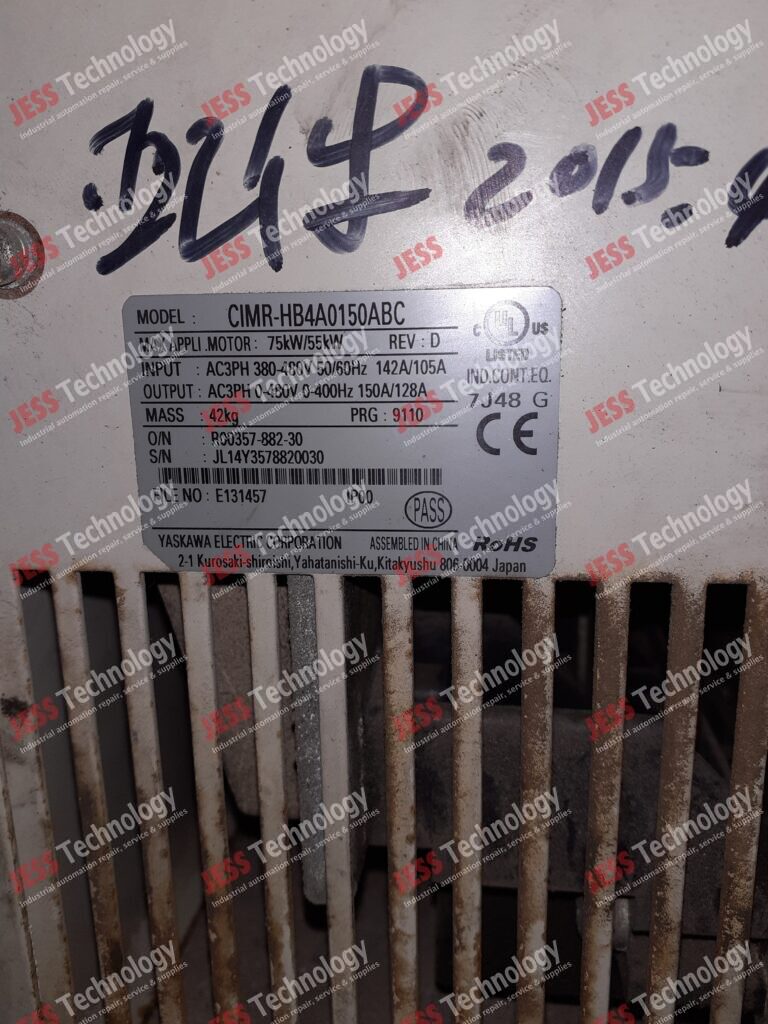 Image #2 of Repair YASKAWA CIMRHB4A0150ABC H1000 inverter JL14Y3578820030 in Malaysia, Singapore, Thailand, Indonesia