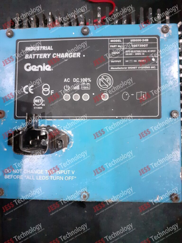 Image #4 of Repair GENIE HB600-24B Brand: Genie Battery Charger Model: HB600-24B Part No: 105739GT 0825121508 in Malaysia, Singapore, Thailand, Indonesia