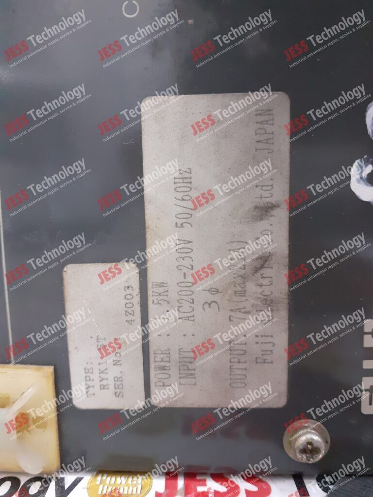 Image #3 of Repair FUJI ELECTRIC RYK1.5T SM DRIVE Machine-SQ01 4Z003 in Malaysia, Singapore, Thailand, Indonesia