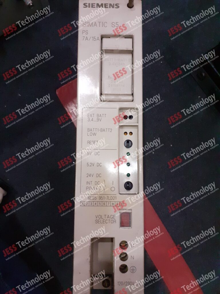 Image #4 of Repair SIEMENS 6ES5951-7LD21 Brand: Siemens Simatic Power Supply Model: 6ES5951-7LD21 S/N: Q6H4204368 Q6H4204368 in Malaysia, Singapore, Thailand, Indonesia