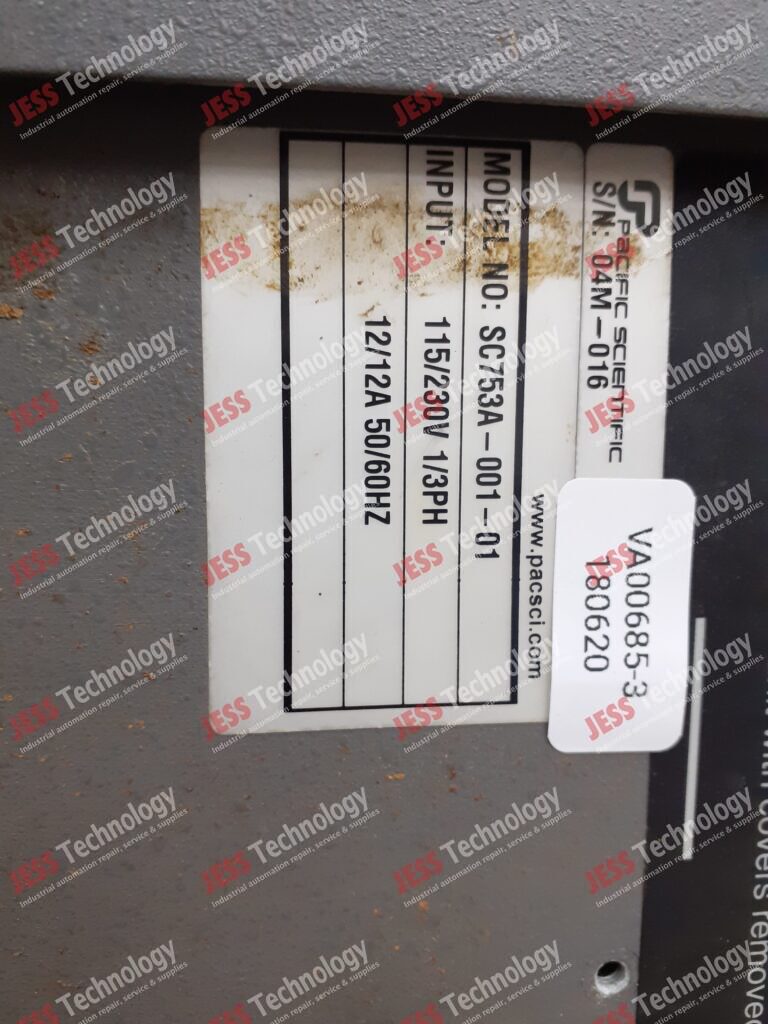 Image #1 of Repair PACIFIC SCIENTIFIC SC753A-001-01 SC750 SERVO MOTOR & CONTROL DIVISION 04M-016 in Malaysia, Singapore, Thailand, Indonesia