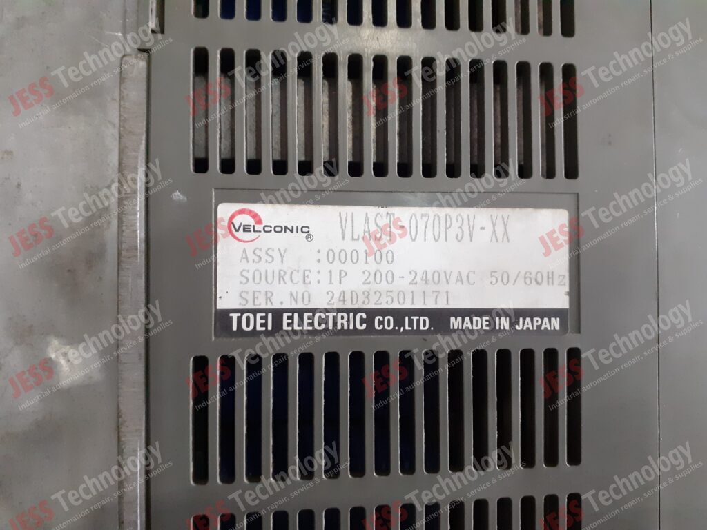 Image #4 of Repair TOSHIBA VLAST-070P3V-XX Brand: Toei Inverter Model: VLAST-070P3V-XX S/N: 24D32501171 24D32501171 in Malaysia, Singapore, Thailand, Indonesia