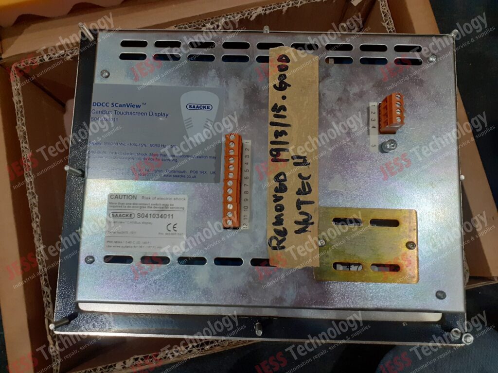Image #3 of Repair SAACKE S041034011 Brand: SAACKE Touch Panel Model: S041034011 SN: 0475-1011 0475-1011 in Malaysia, Singapore, Thailand, Indonesia