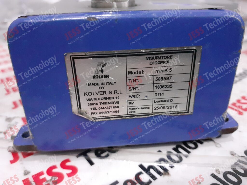 Image #4 of Repair KOLVER MINIK5 Brand: Kolver Torque Tester Model: miniK5 S/N: 1606235 1606235 in Malaysia, Singapore, Thailand, Indonesia
