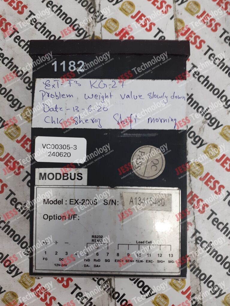 Image #2 of Repair EXCELL Ex-2005 WEIGHT CONTROLLER A1341T480 in Malaysia, Singapore, Thailand, Indonesia
