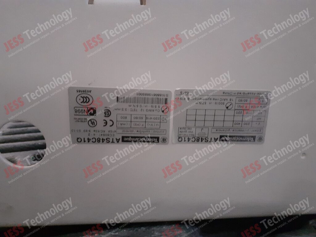 Image #3 of Repair TELEMECANIQUE ATS48C41Q Brand: Telemecanique soft starter Model: ATS48C41Q SN: 880613885001 Int. PR : 0030008287 880613885001 in Malaysia, Singapore, Thailand, Indonesia