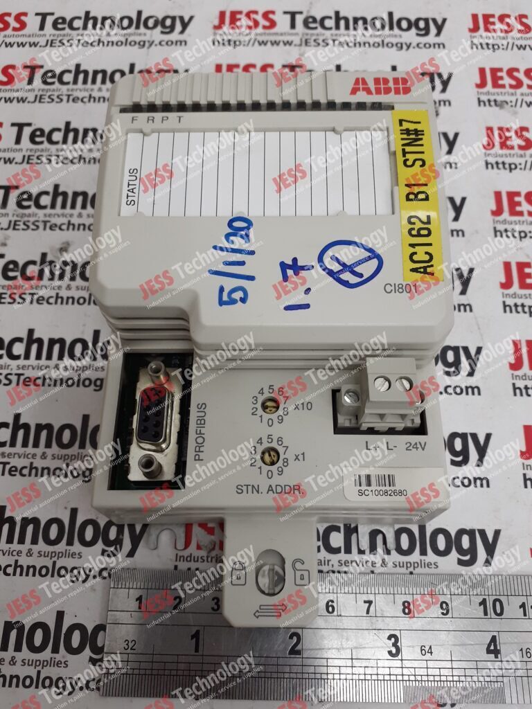 Image #1 of Repair ABB 3BSE022366R1 Interface Module CI801 SC10082680 in Malaysia, Singapore, Thailand, Indonesia
