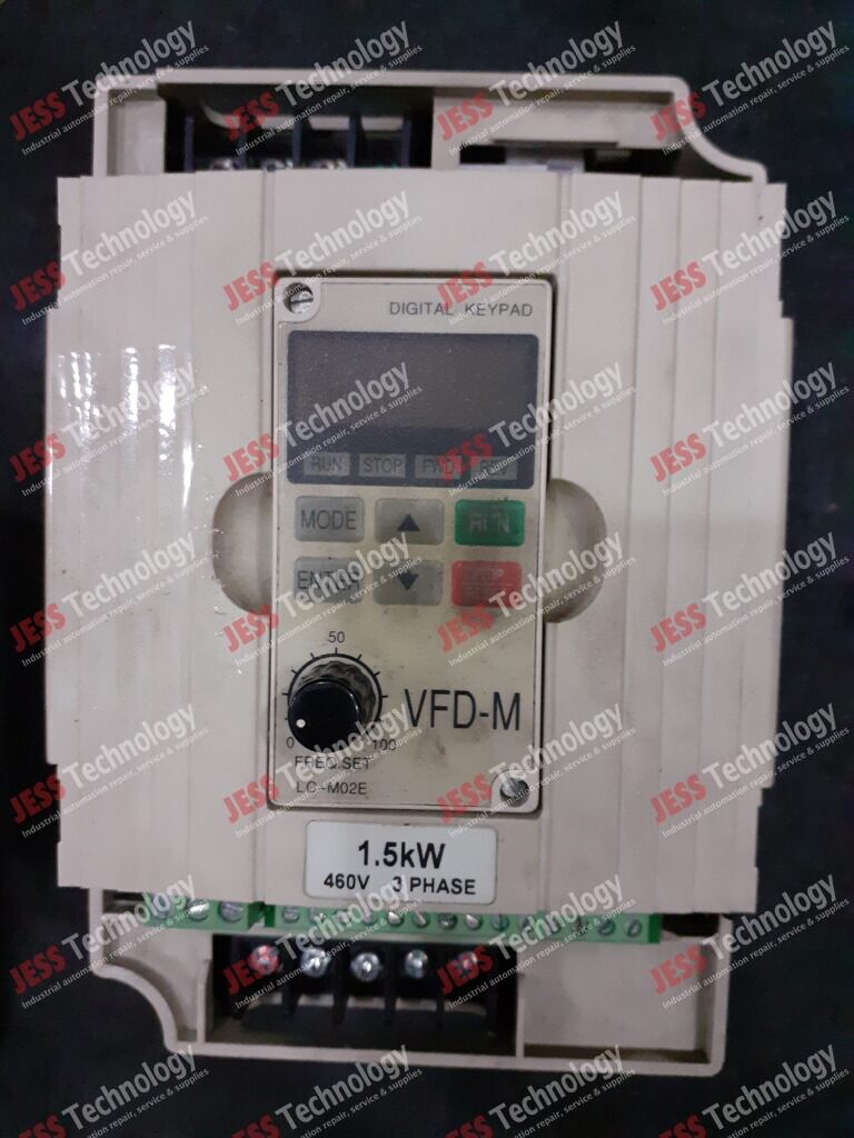 Image #4 of Repair DELTA VFD015M43B Brand: Delta Inverter Model: VFD015M43B S/N: 015MR3B6T7360036 015MR3B6T7360036 in Malaysia, Singapore, Thailand, Indonesia