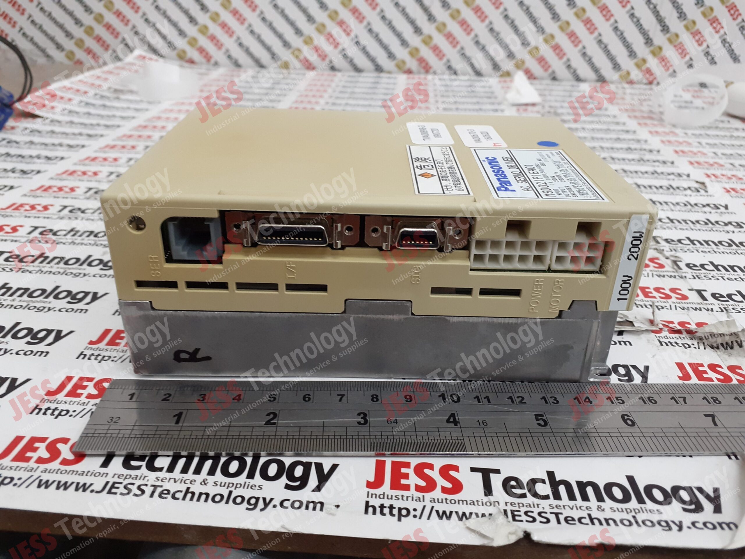 Servomoteur Panasonic MSD021P1EA01 - 200W - Occasion - Vérifier Photos