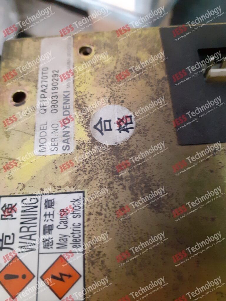 Image #3 of Repair SANYO DENKI WF1PA270T0 Brand: Sanyo Denki Servo Drive Model: WF1PA270T0 S/N: 0803190292 0803190292 in Malaysia, Singapore, Thailand, Indonesia