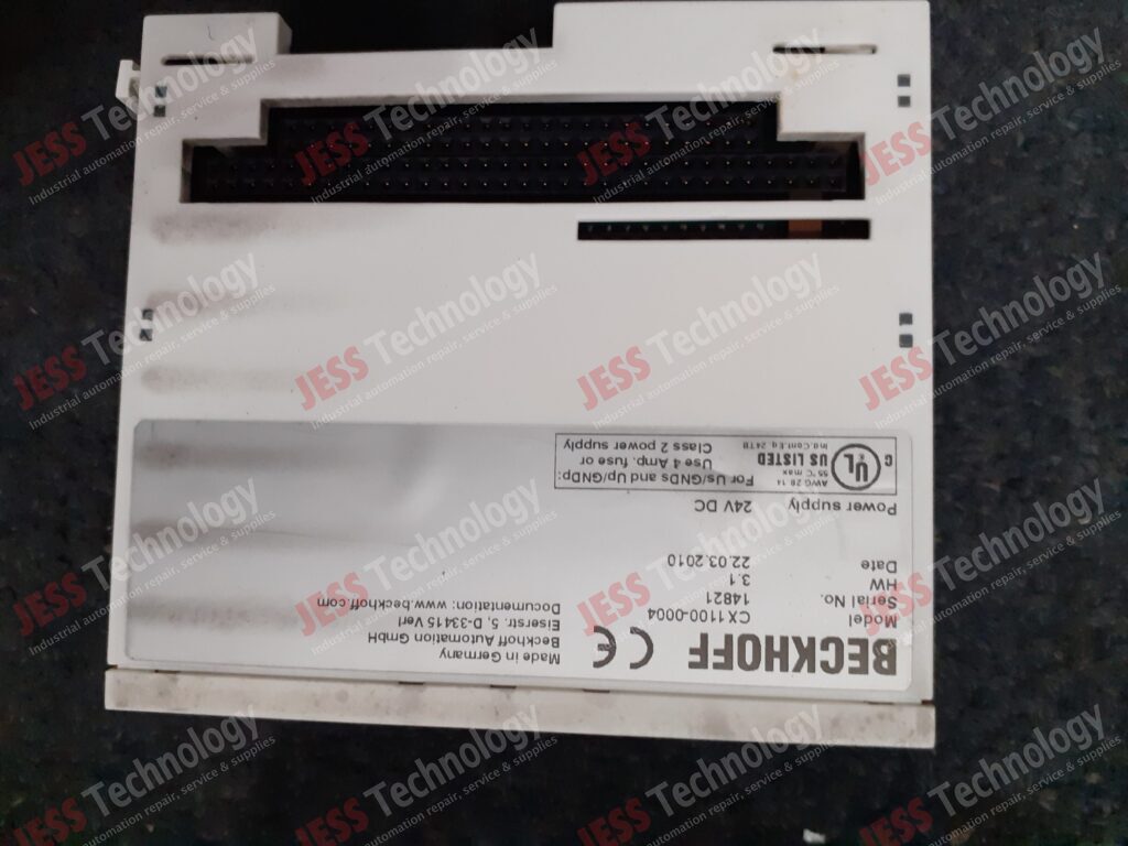 Image #3 of Repair BECKHOFF CX110-0004 Brand: Beckhoff Power Supply Model: CX110-0004 S/N: 14821 14821 in Malaysia, Singapore, Thailand, Indonesia
