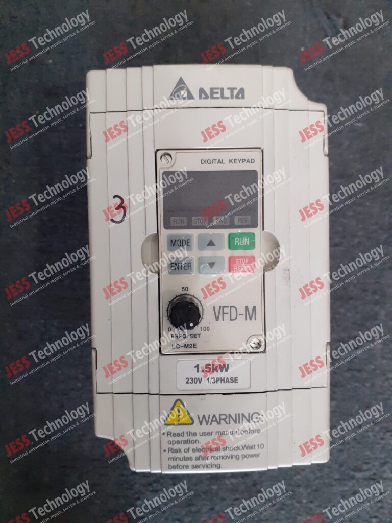 Image #4 of Repair DELTA VFD015M21A Brand: Delta Inverter Model: VFD015M21A S/N: 015M21AS4S3800053 015M21AS4S3800053 in Malaysia, Singapore, Thailand, Indonesia