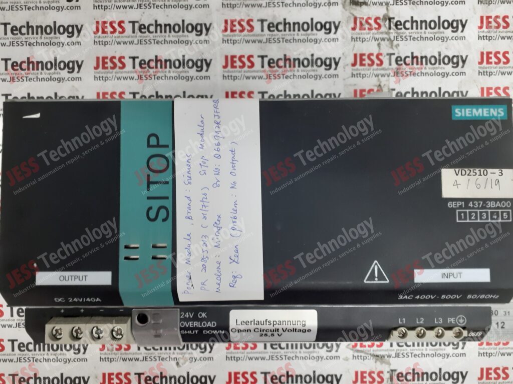 Image #1 of Repair SIEMENS 6EP1437-3BA00 Siemens sitop Q6E9A2RJFRQ in Malaysia, Singapore, Thailand, Indonesia