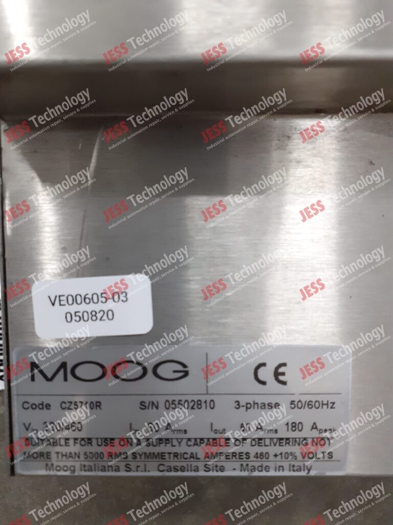 Image #3 of Repair MOOG CZ5710R MOOG servo drive 05502810 in Malaysia, Singapore, Thailand, Indonesia