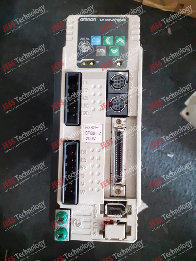 Image #4 of Repair OMRON R88D-GP08H-Z Brand: Omron AC Servo Drive UW JE00058 Model: R88D-GP08H-Z S/N: P10120273N P10120273N in Malaysia, Singapore, Thailand, Indonesia