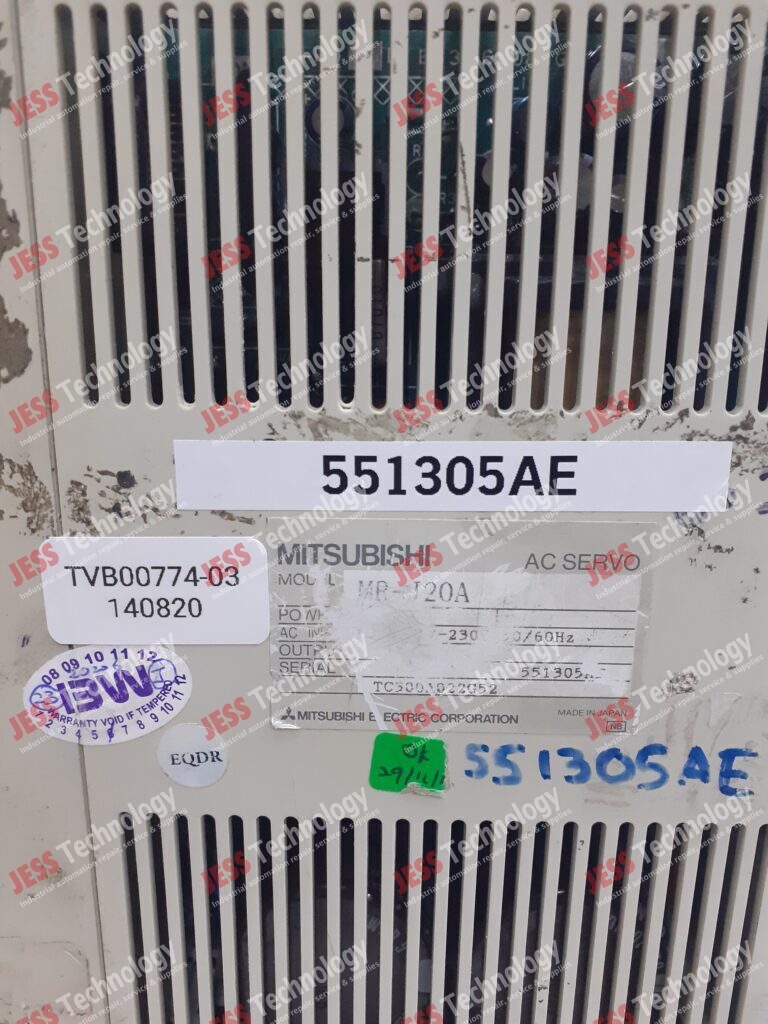 Image #2 of Repair MITSUBISHI MR-J20A mitsubishi servo 551305AE in Malaysia, Singapore, Thailand, Indonesia