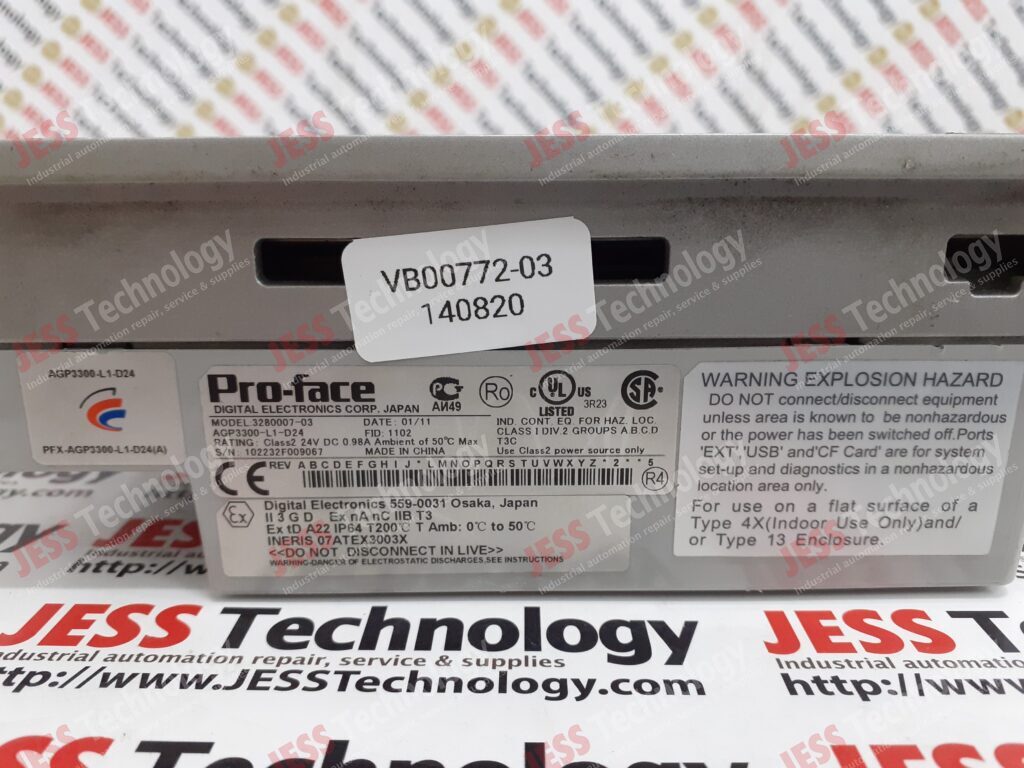 Image #2 of Repair PROFACE 3280007-03 proface touchscreen 102232F009067 in Malaysia, Singapore, Thailand, Indonesia