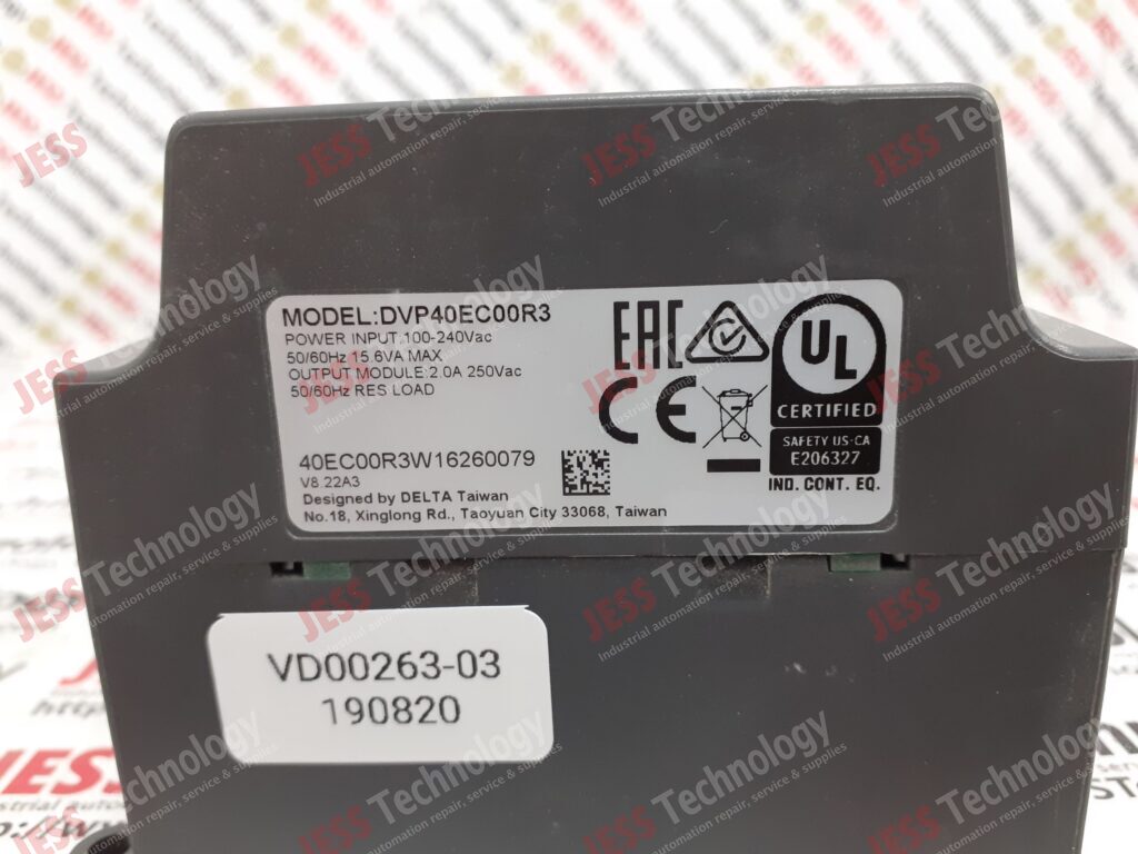 Image #1 of Repair DELTA DVP40EC00R3 Plc (ENDOMETRO USJ) 40EC00R3W16260079 in Malaysia, Singapore, Thailand, Indonesia