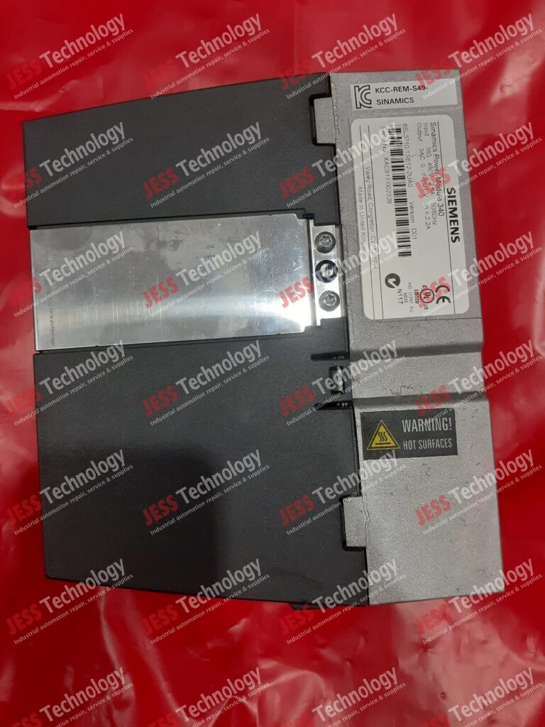 Image #4 of Repair SIEMENS 6SL3210-1SE12-2UA0 Siemens sinamic power module 340 Model : 6SL3210-1SE12-2UA0 S/N: XAC911002329 XAC911002329 in Malaysia, Singapore, Thailand, Indonesia