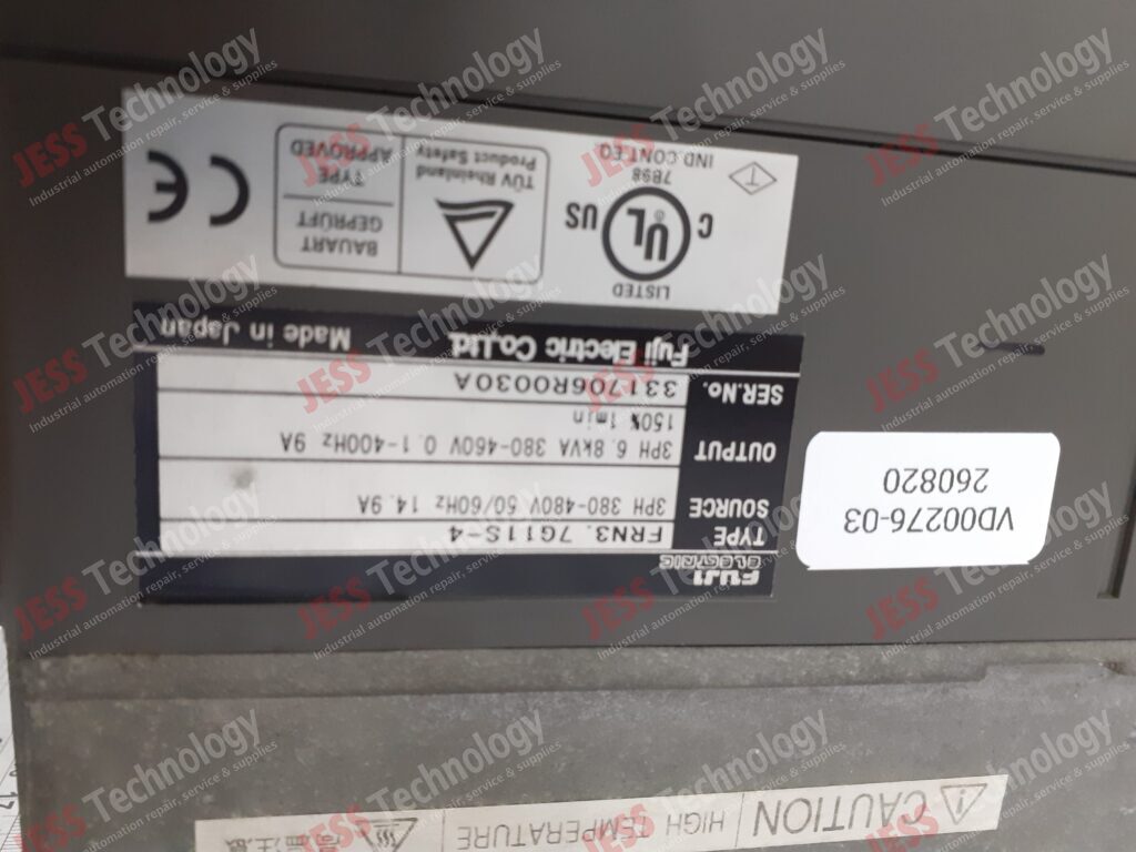 Image #2 of Repair FRENIC FRN3. 7G11S-4 Fuji frenic 331706R0030A in Malaysia, Singapore, Thailand, Indonesia