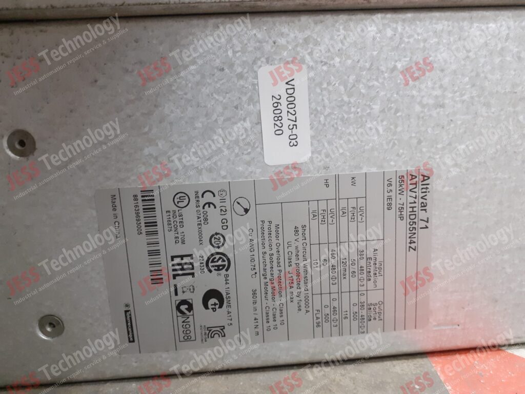 Image #2 of Repair SCHNEIDER ATV71HD55N4Z Schneider inverter 881639693005 in Malaysia, Singapore, Thailand, Indonesia