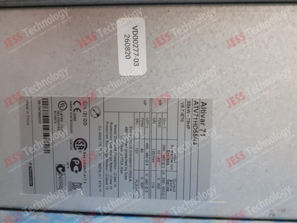 Image #1 of Repair SCHNEIDER ATV71HD55N4 Schneider inverter 881347866002 in Malaysia, Singapore, Thailand, Indonesia