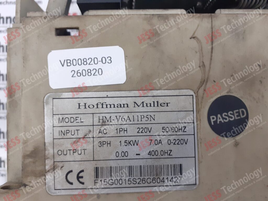 Image #2 of Repair HOFFMAN MULLER HM-V6A11P5N hoffman muller F15G0015S26C6041427 in Malaysia, Singapore, Thailand, Indonesia