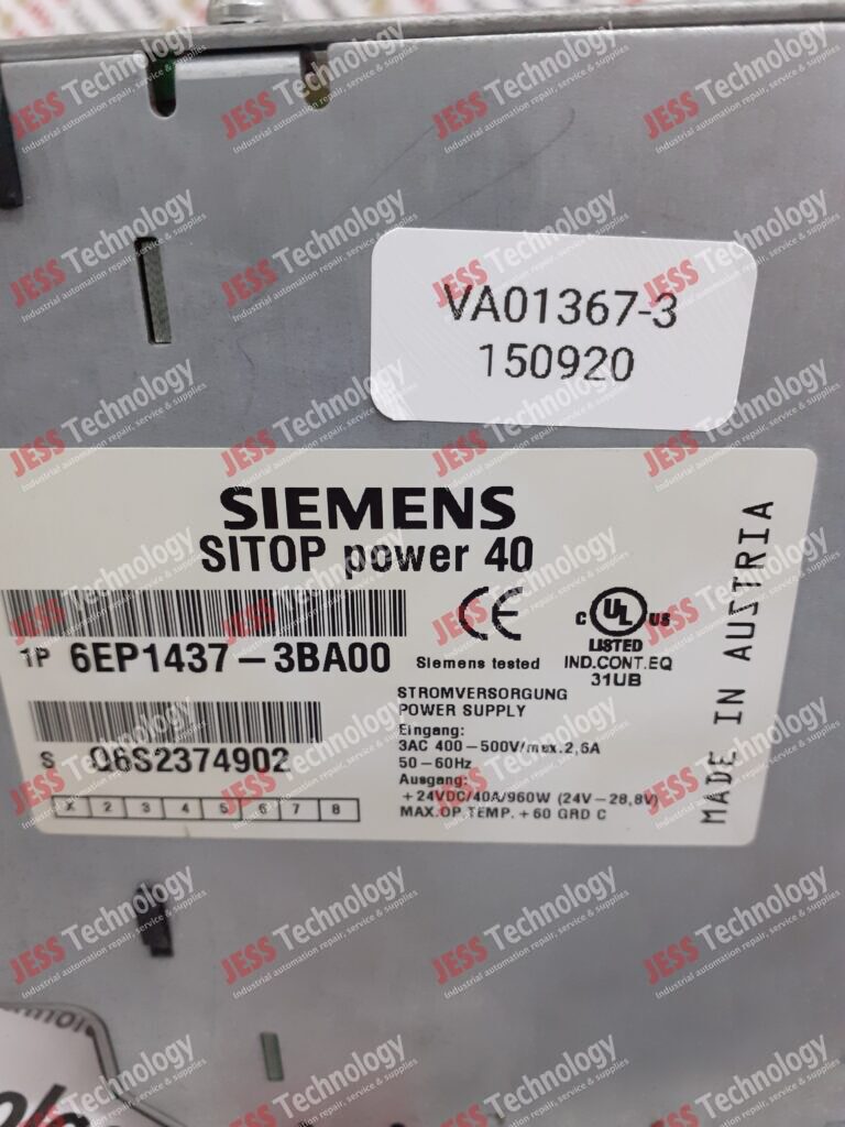 Image #1 of Repair SIEMENS 6EP1437-3BA00 Power supply Q6S2374902 in Malaysia, Singapore, Thailand, Indonesia