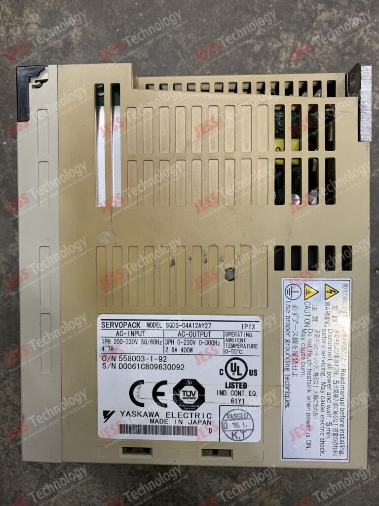 Image #4 of Repair YASKAWA SGDS-04A12AY27 yaskawa servopack D0061C809630092 in Malaysia, Singapore, Thailand, Indonesia