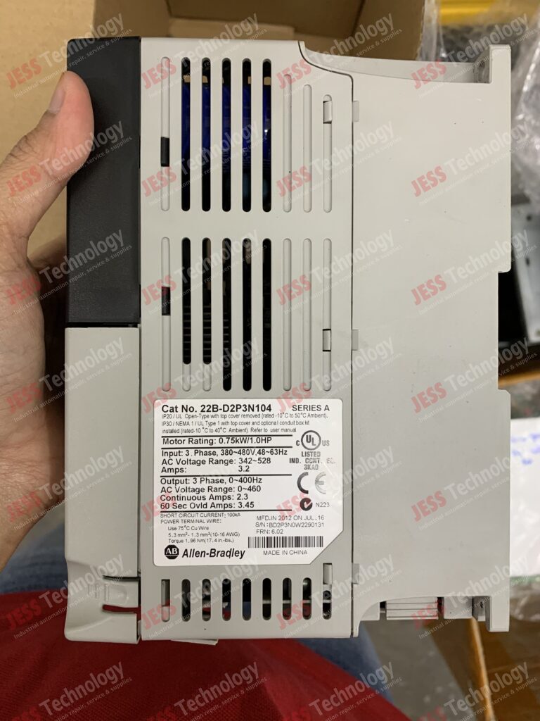 Image #4 of Repair ALLEN BRADLEY 22B-D203N104 Allen bradley powerflex 40 inverter (0.75kw) BD2P3N0W2290131 in Malaysia, Singapore, Thailand, Indonesia
