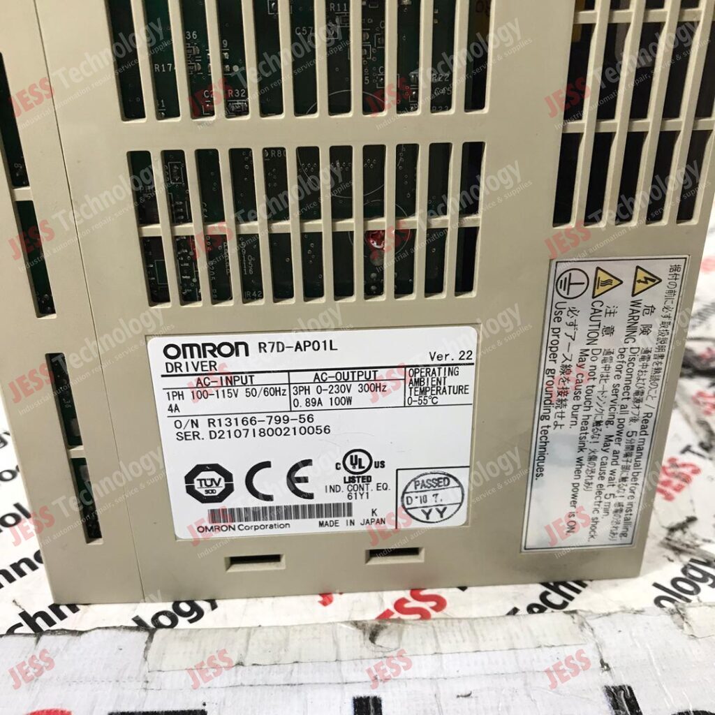 Image #3 of Repair OMRON R13166-799-56 OMRON R7D-AP01L DRIVER. MODEL NO: R13166-799-56. SERIAL NO: D21071800210056 D21071800210056 in Malaysia, Singapore, Thailand, Indonesia