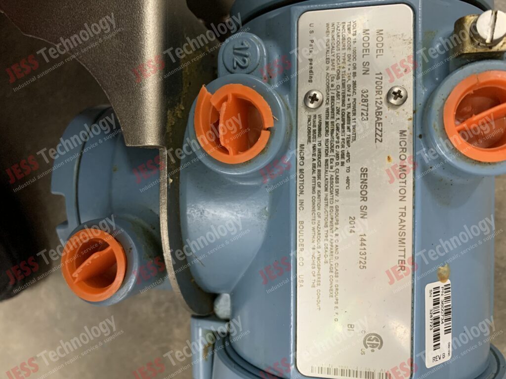 Image #3 of Repair MICRO MOTION TRANSMITTER 1700R12ABAEZZZ flow transmitter 3287723 in Malaysia, Singapore, Thailand, Indonesia