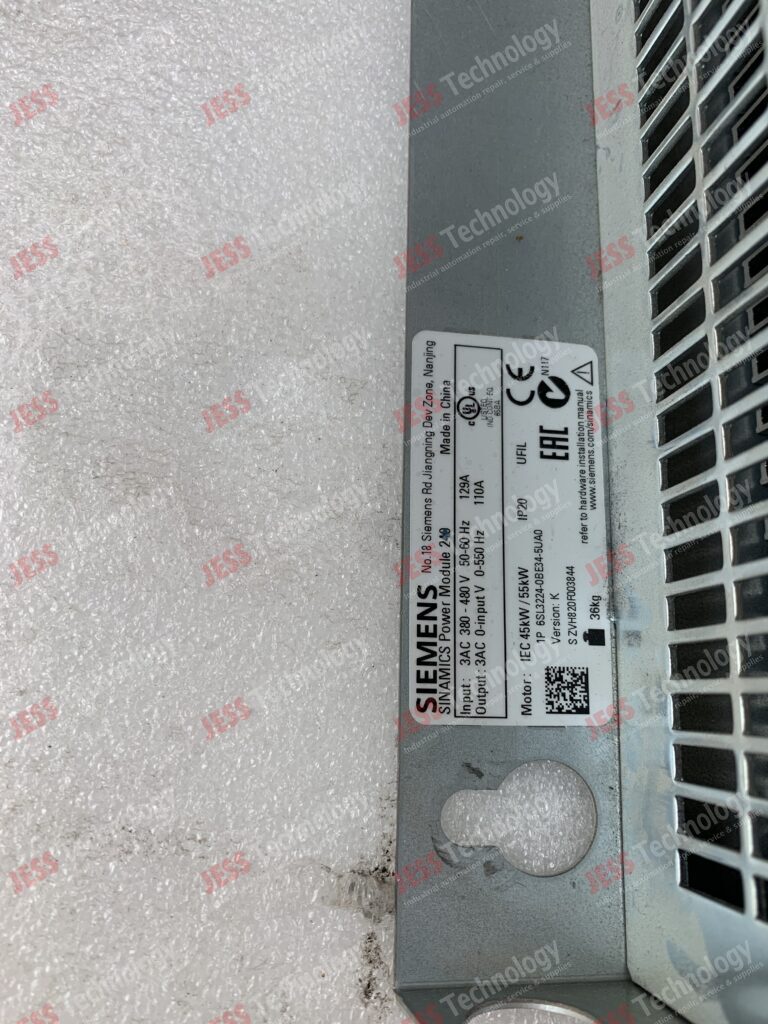 Image #3 of Repair SIEMENS 6SL3224-0BE34-5UA0 Siemens sinamics power module 240 ZVH820F003844A5E00293039 in Malaysia, Singapore, Thailand, Indonesia