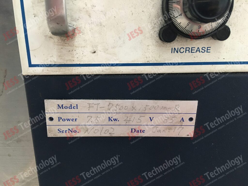 Image #3 of Repair CARONA FT-7500x1500 CARONA TREATMENT UNIT N0102 in Malaysia, Singapore, Thailand, Indonesia
