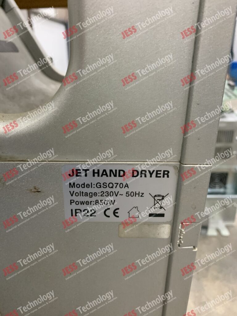 Image #3 of Repair INITIAL GSQ70A jet hand dryer - in Malaysia, Singapore, Thailand, Indonesia