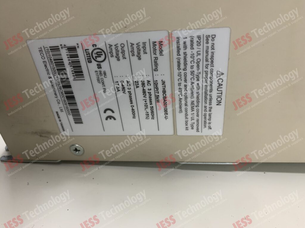 Image #4 of Repair TECO JNTHBCBA0010BE-U teco inverter (10)104601500 in Malaysia, Singapore, Thailand, Indonesia