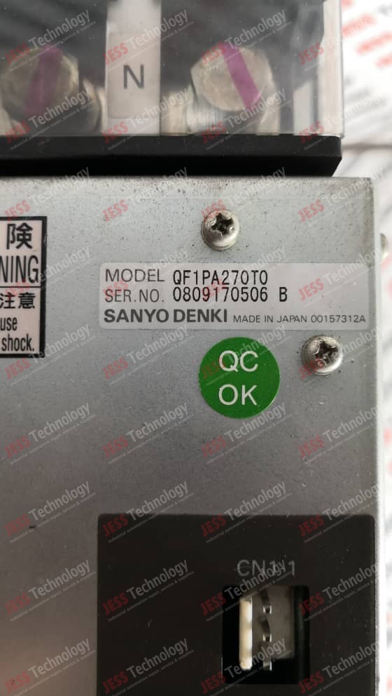 Image #1 of Repair SANYO DENKI QF1PA270T0 Brand: Sanyo Denki Amplifier Model: QF1PA270T0 S/N: a0809170506 B A0809170506 B in Malaysia, Singapore, Thailand, Indonesia