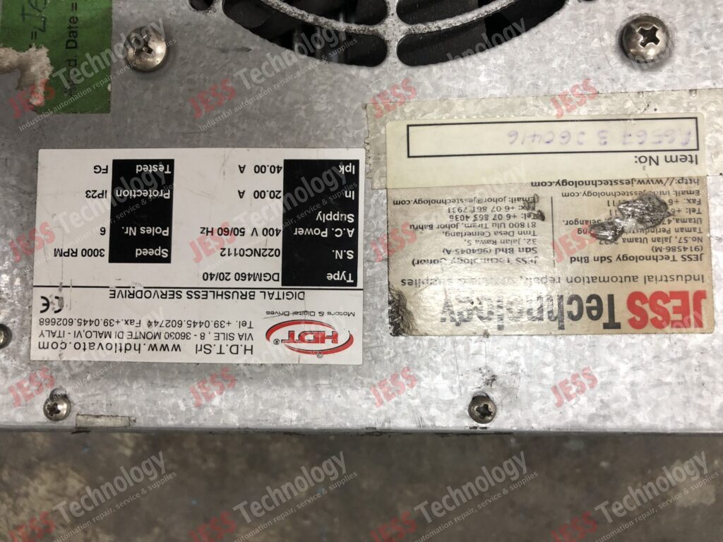 Image #3 of Repair HDT DGM460 HDT SERVO DRIVE 022NC0112 in Malaysia, Singapore, Thailand, Indonesia