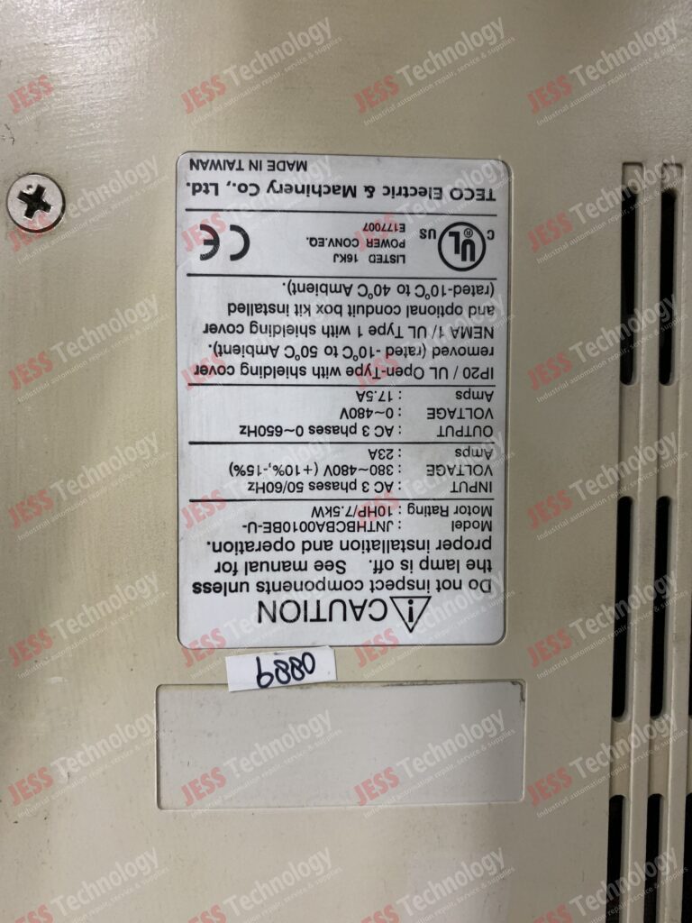Image #3 of Repair TECO JNTHBCBA0010BE-U- teco inverter 7.5kw - in Malaysia, Singapore, Thailand, Indonesia