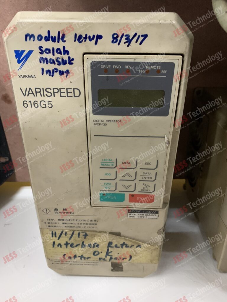 Image #4 of Repair YASKAWA CIMR-G5A41P5 yaskawa varispeed 616g5 - in Malaysia, Singapore, Thailand, Indonesia