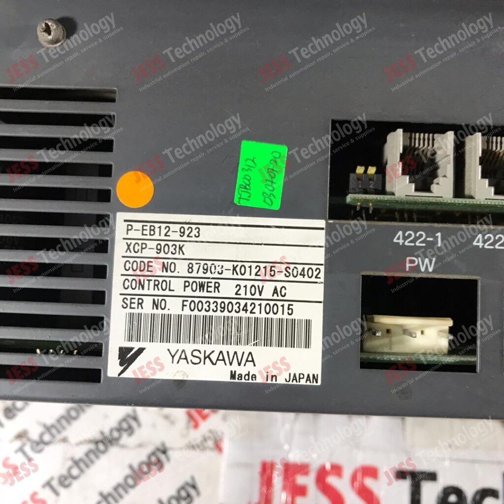 Image #1 of Repair YASKAWA P-EB12-923 Brand: Yaskawa touch panel Model: P-EB12-923 SN: F00339034210015 F00339034210015 in Malaysia, Singapore, Thailand, Indonesia