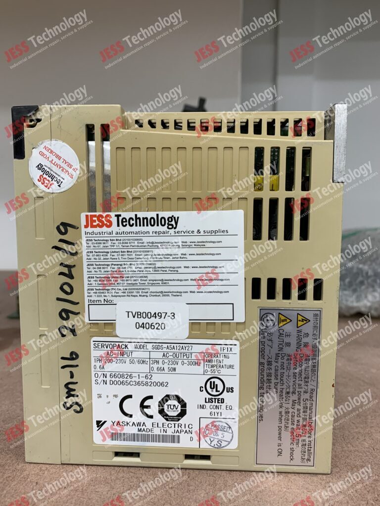 Image #3 of Repair YASKAWA SGDS-A5A12AY27 yaskawa servopack D0065C365820062 in Malaysia, Singapore, Thailand, Indonesia
