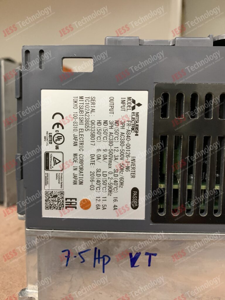 Image #3 of Repair MITSUBISHI FR-A840-00126-1-N6 Mitsubishi A800 inverter Q6335B017 in Malaysia, Singapore, Thailand, Indonesia