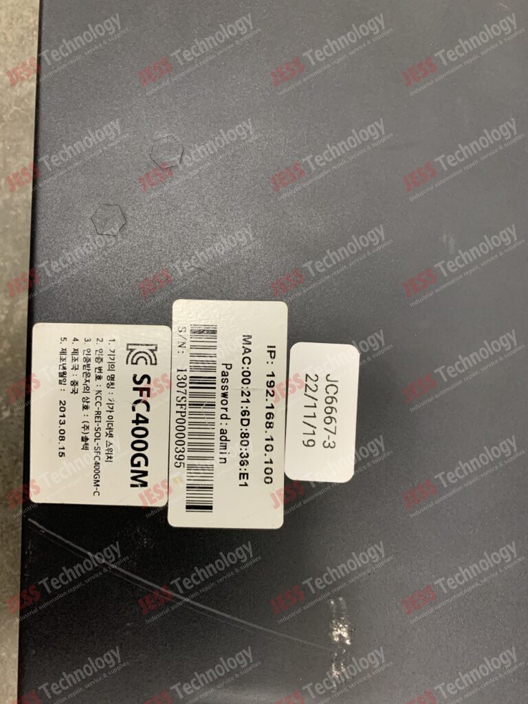 Image #3 of Repair SOLTECH SFC400GM UW JC6667 1307SFP0000935 in Malaysia, Singapore, Thailand, Indonesia